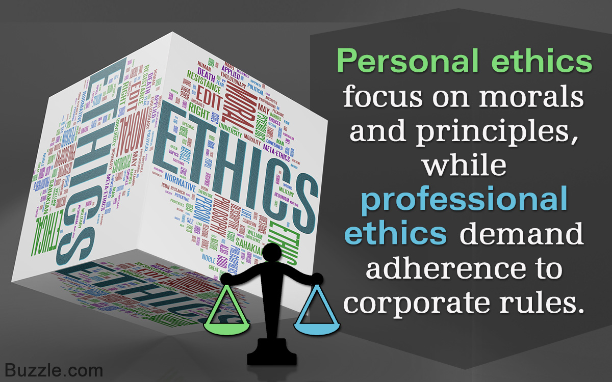 Difference Between Personal and Professional Ethics