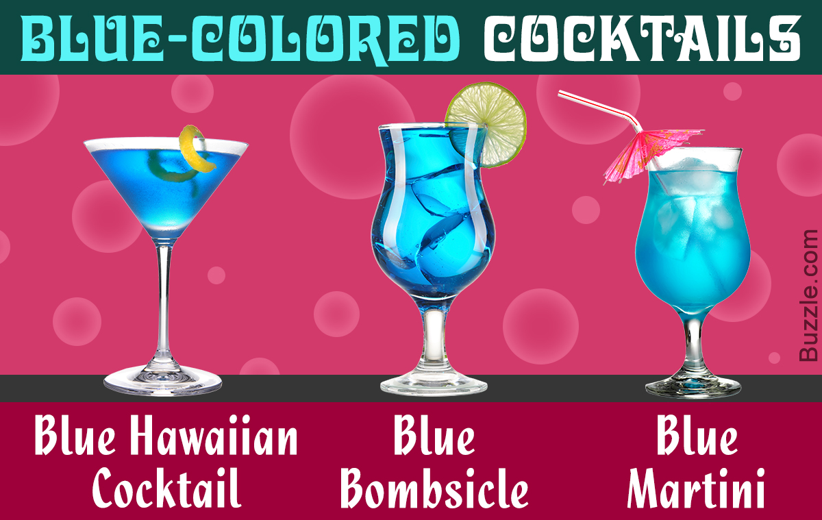 24 Popular Blue-colored Cocktails