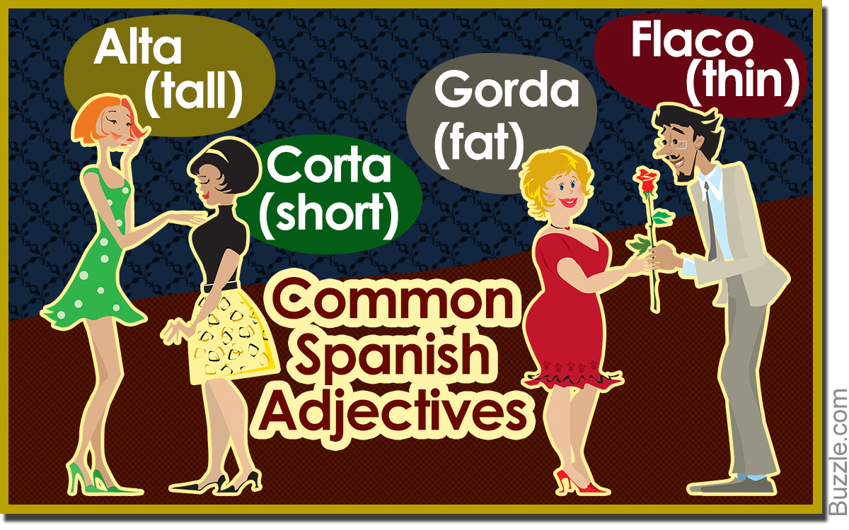 List of Commonly Used Spanish Adjectives