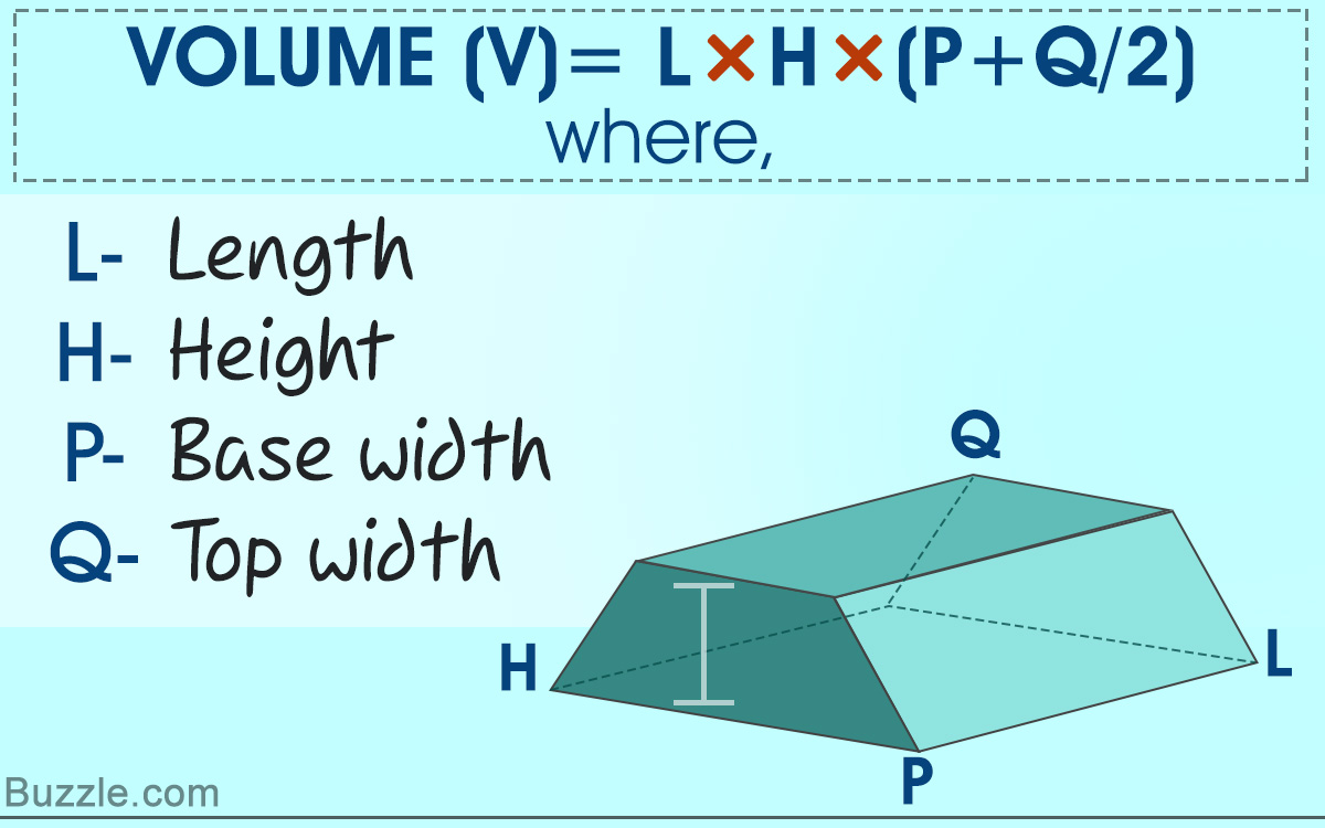Finding the Volume of a Trapezoidal Prism (with Examples)
