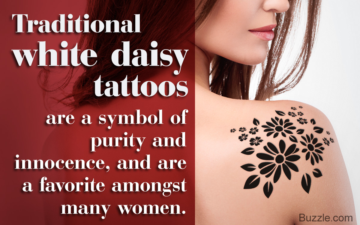 Daisy Tattoo Meanings and Ideas
