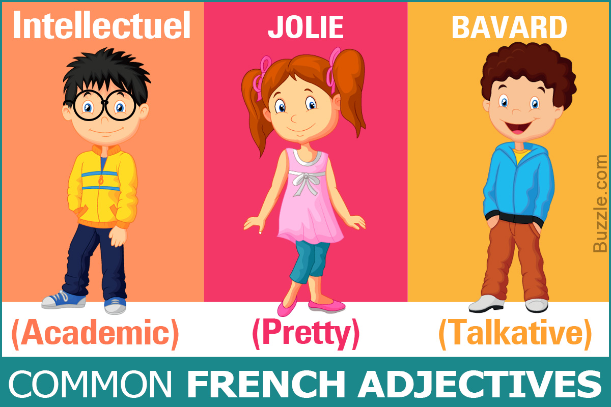 List of Commonly Used French Adjectives