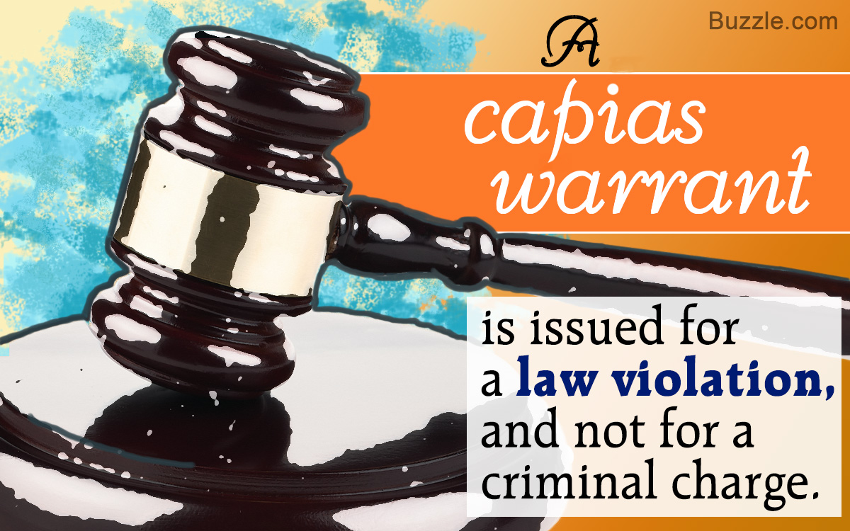 Meaning of Capias Warrant