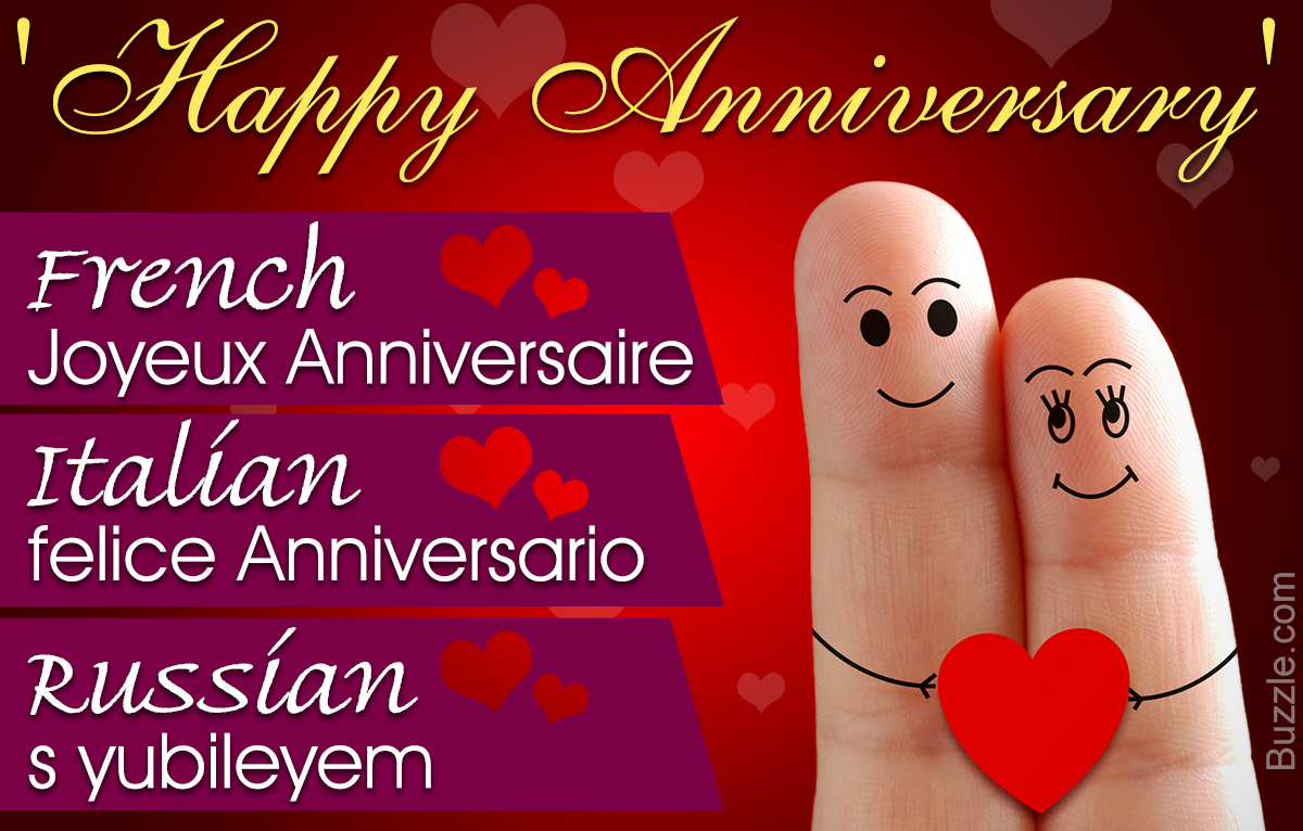 How to Say 'Happy Anniversary' in Different Languages