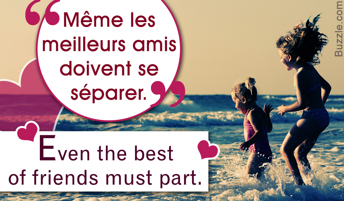 33 Famous French Quotes about Family and Friendship