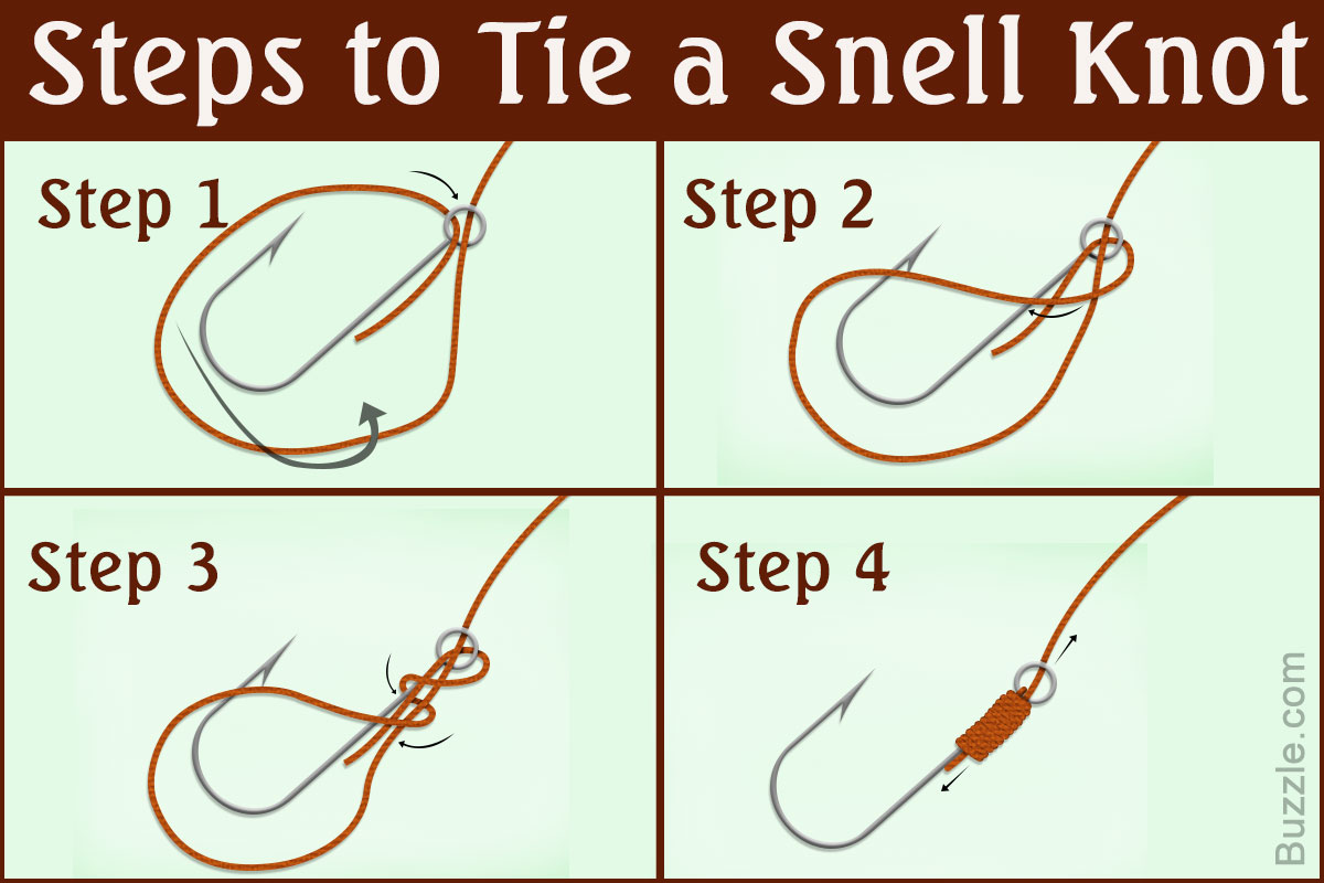 Step-by-step Instructions to Tie a Snell Knot Explained with Pictures