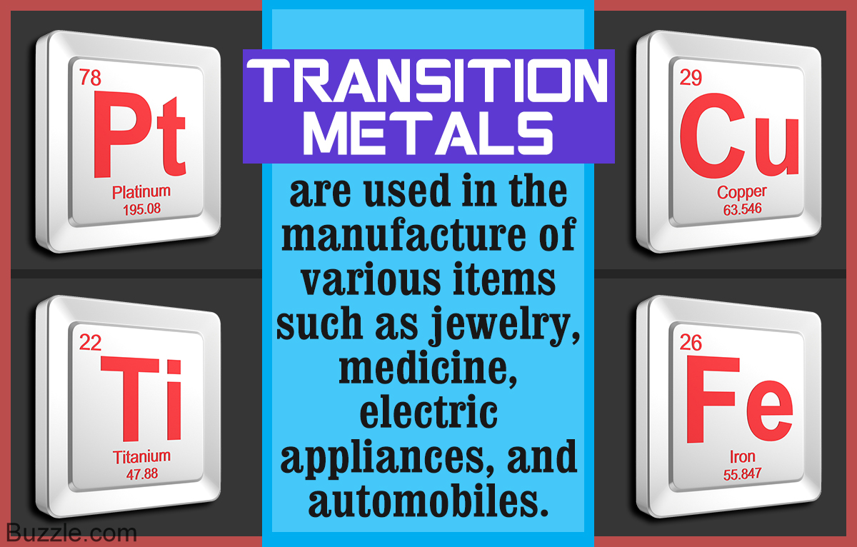 What Are The Uses Of Transition Metals Science Struck