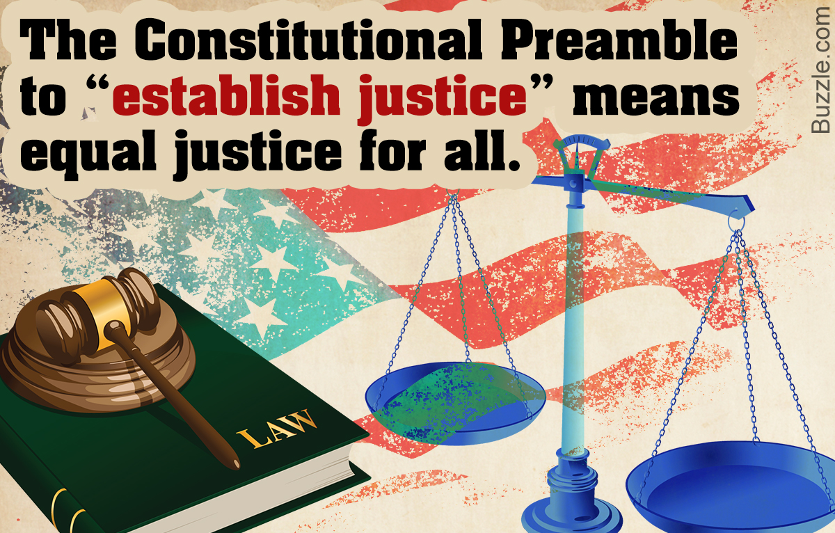 What Does Establish Justice Mean?