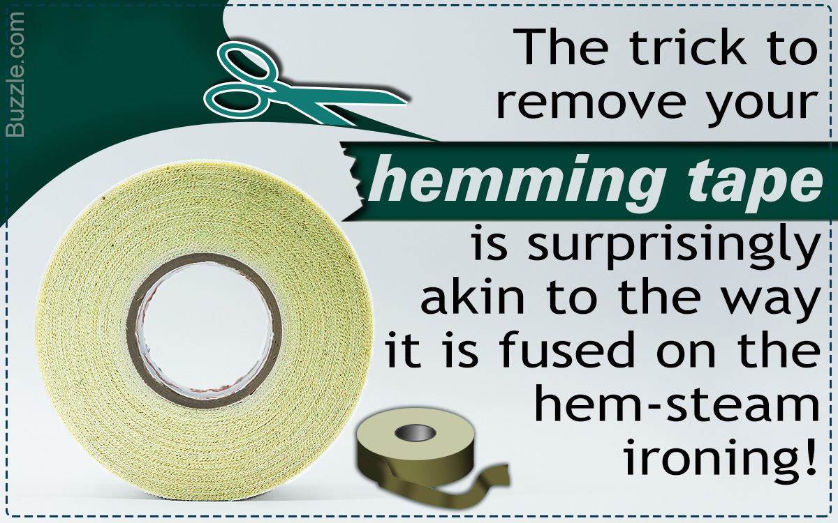 How to Remove Hemming Tape