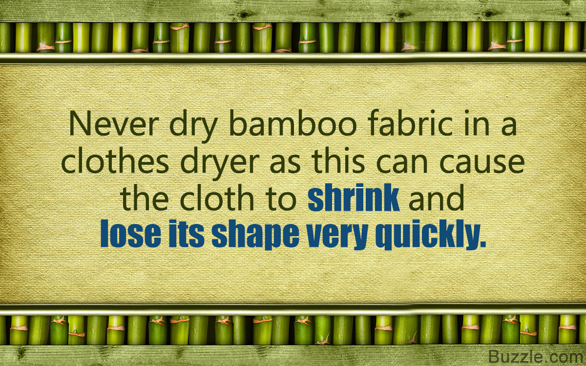 How to Care for Bamboo Fabric