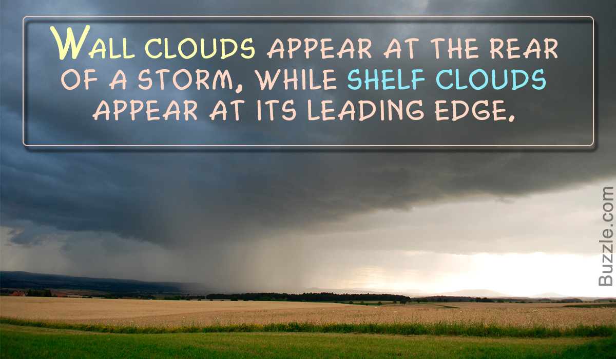 Difference Between Wall Clouds and Shelf Clouds