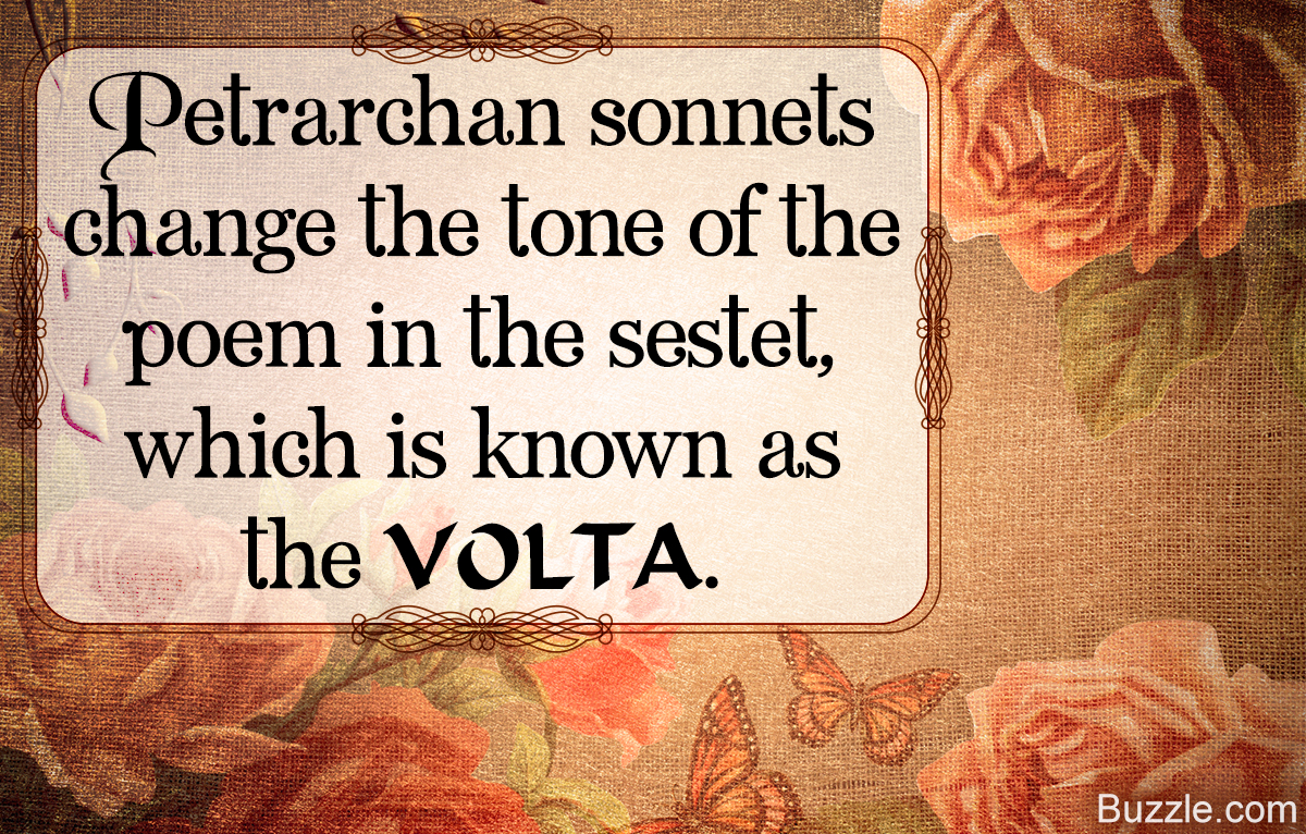 What are the Characteristics of Petrarchan Sonnets?