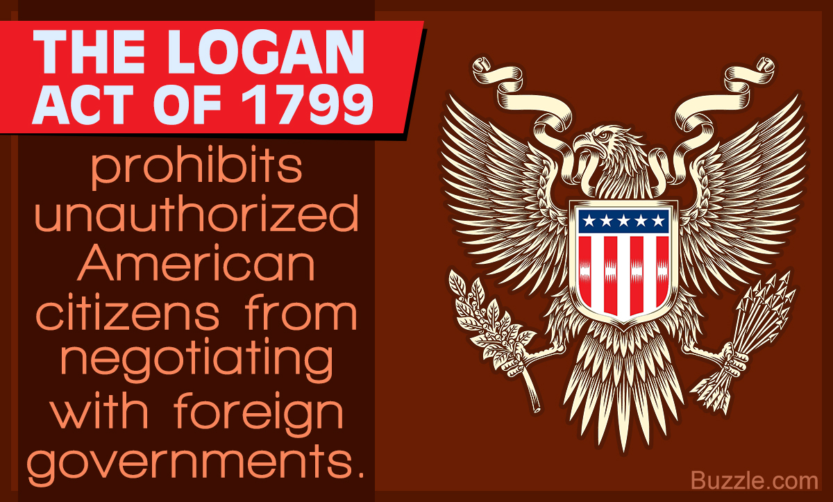 What is the Logan Act of 1799?
