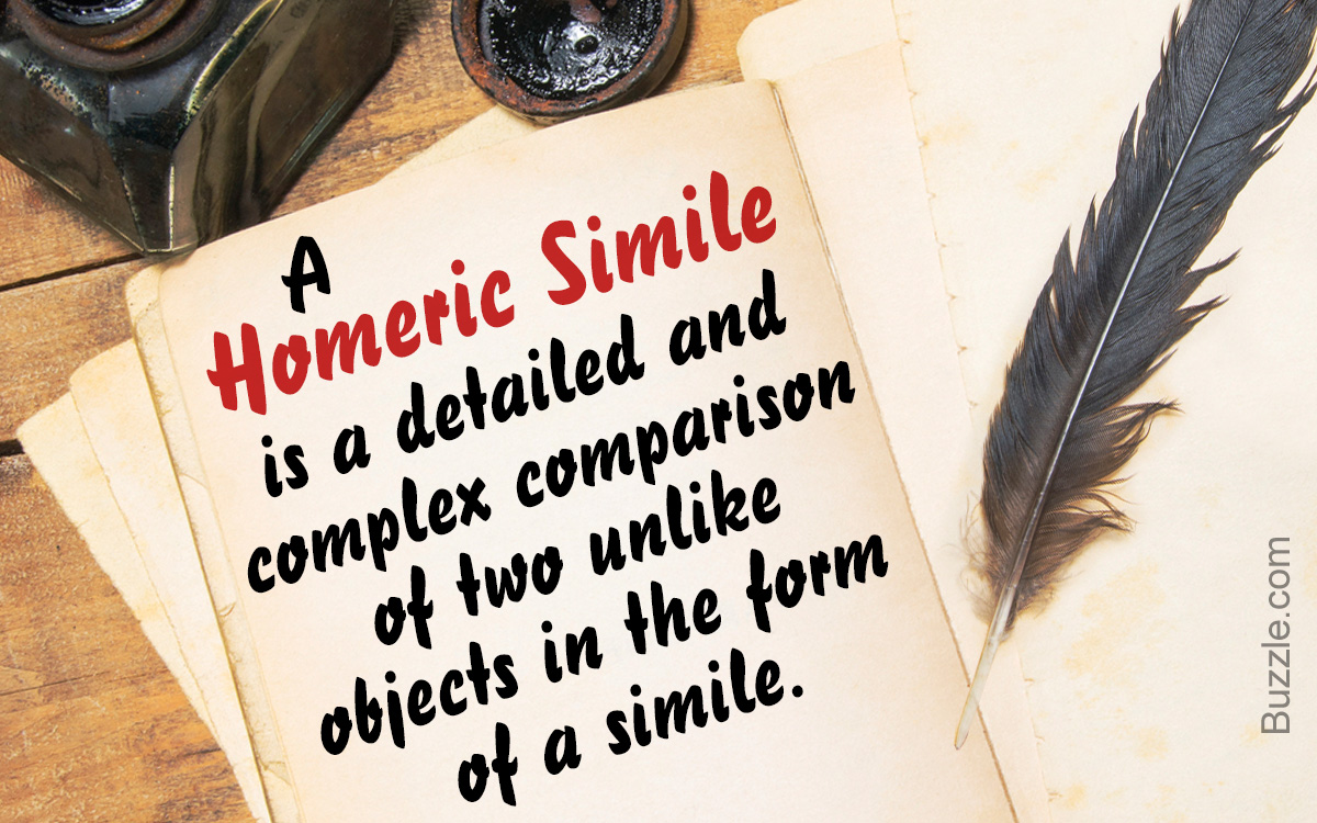 Homeric Simile Explained with Examples
