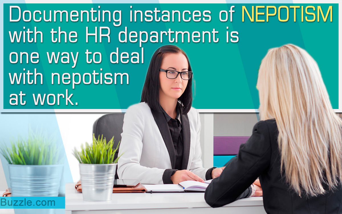 How to Deal with Nepotism at the Workplace