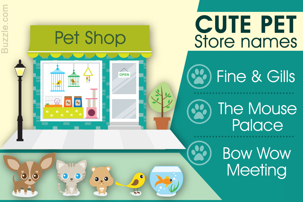 54 Cute Pet Store Names