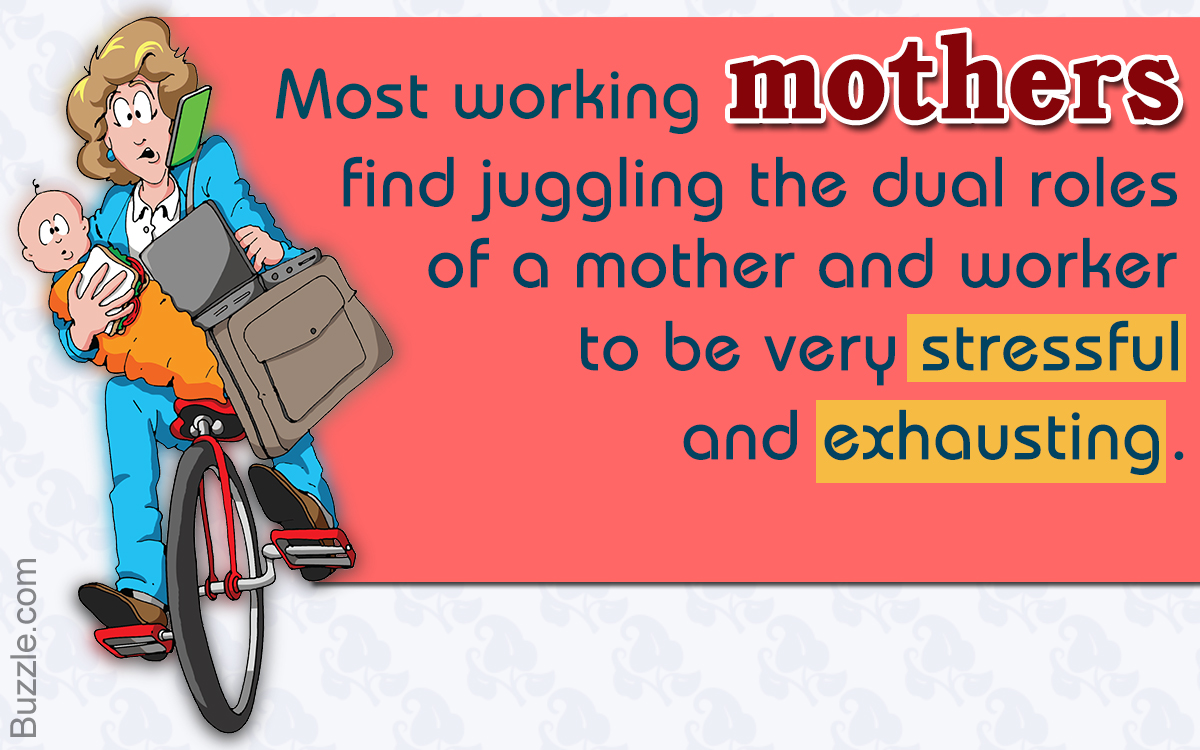 8 Problems Faced By Working Mothers