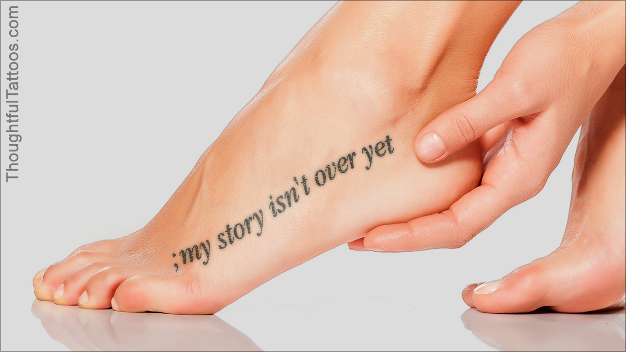 Incredibly Cute And Inspiring Semicolon Tattoo Designs Thoughtful Tattoos