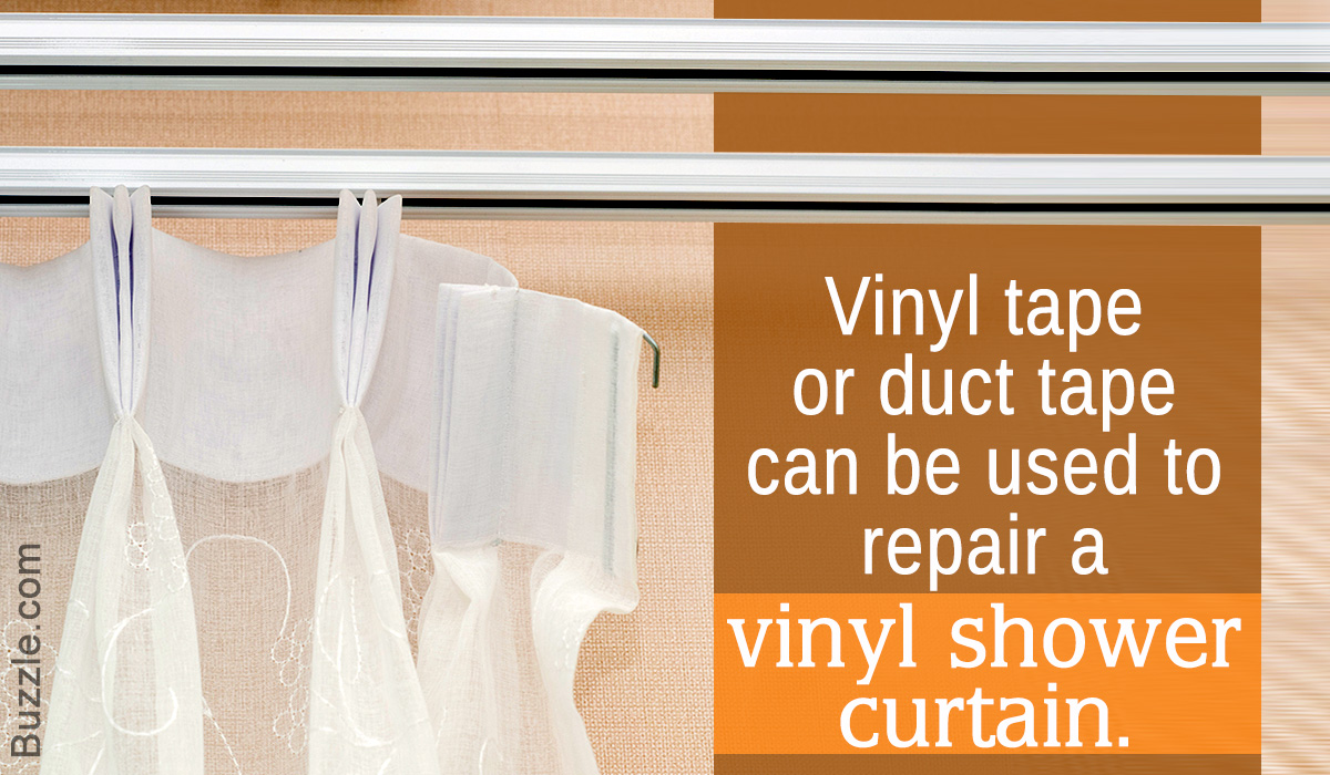 Vinyl Shower Curtain Repair