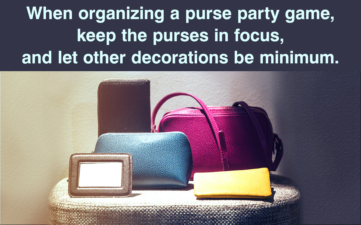 Purse Party Game Ideas