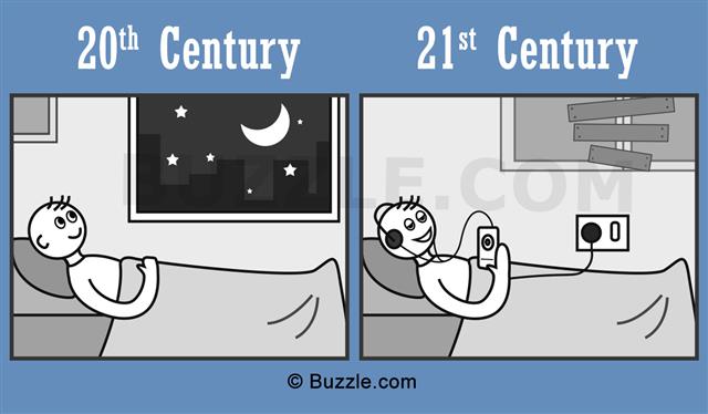 Then and Now – Before Sleeping