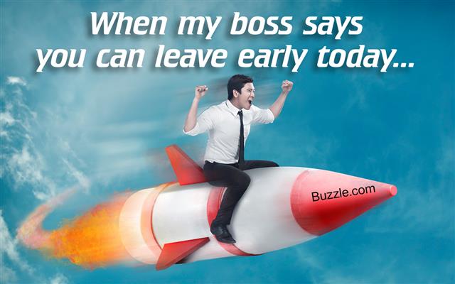 Asian business man flying ride rocket