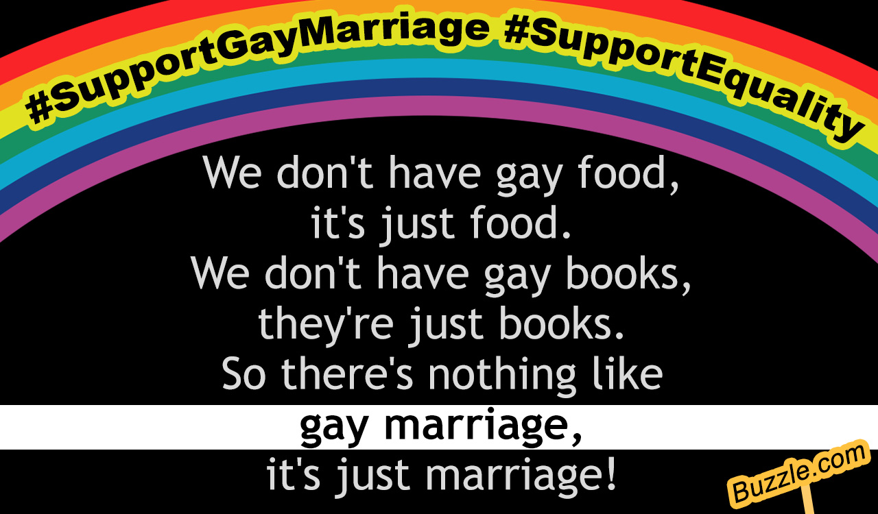 Arguements For Gay Marriage 14