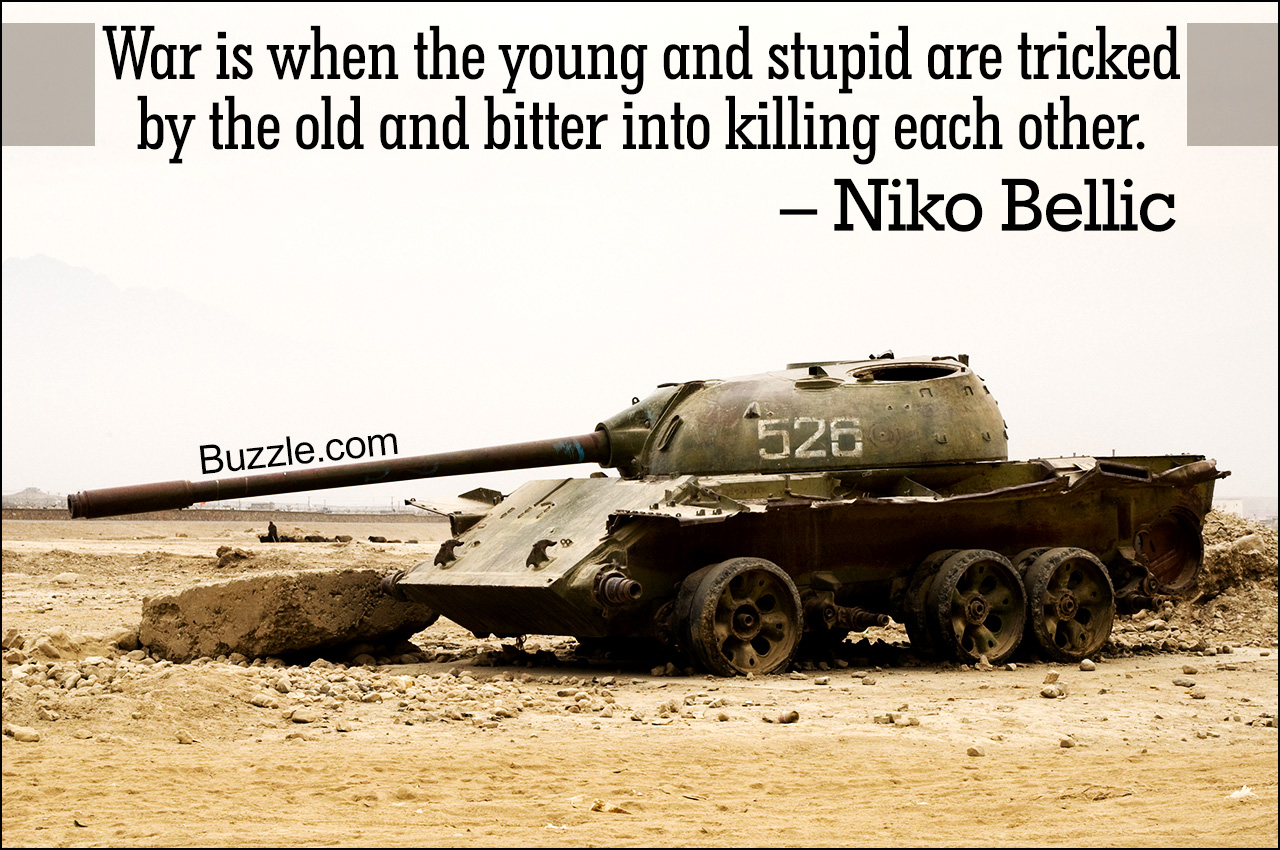 50 Poignant and Thought-provoking Quotes About War You Must Read -  Quotabulary