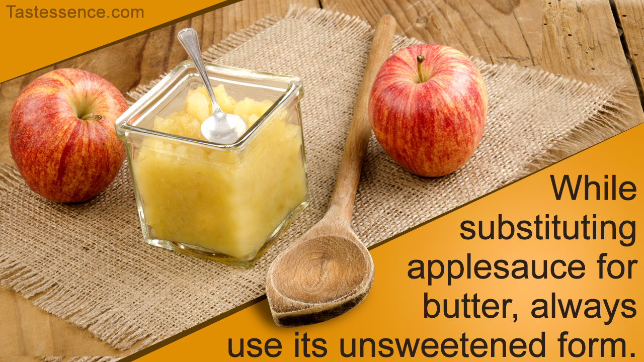 Substituting Applesauce for Butter