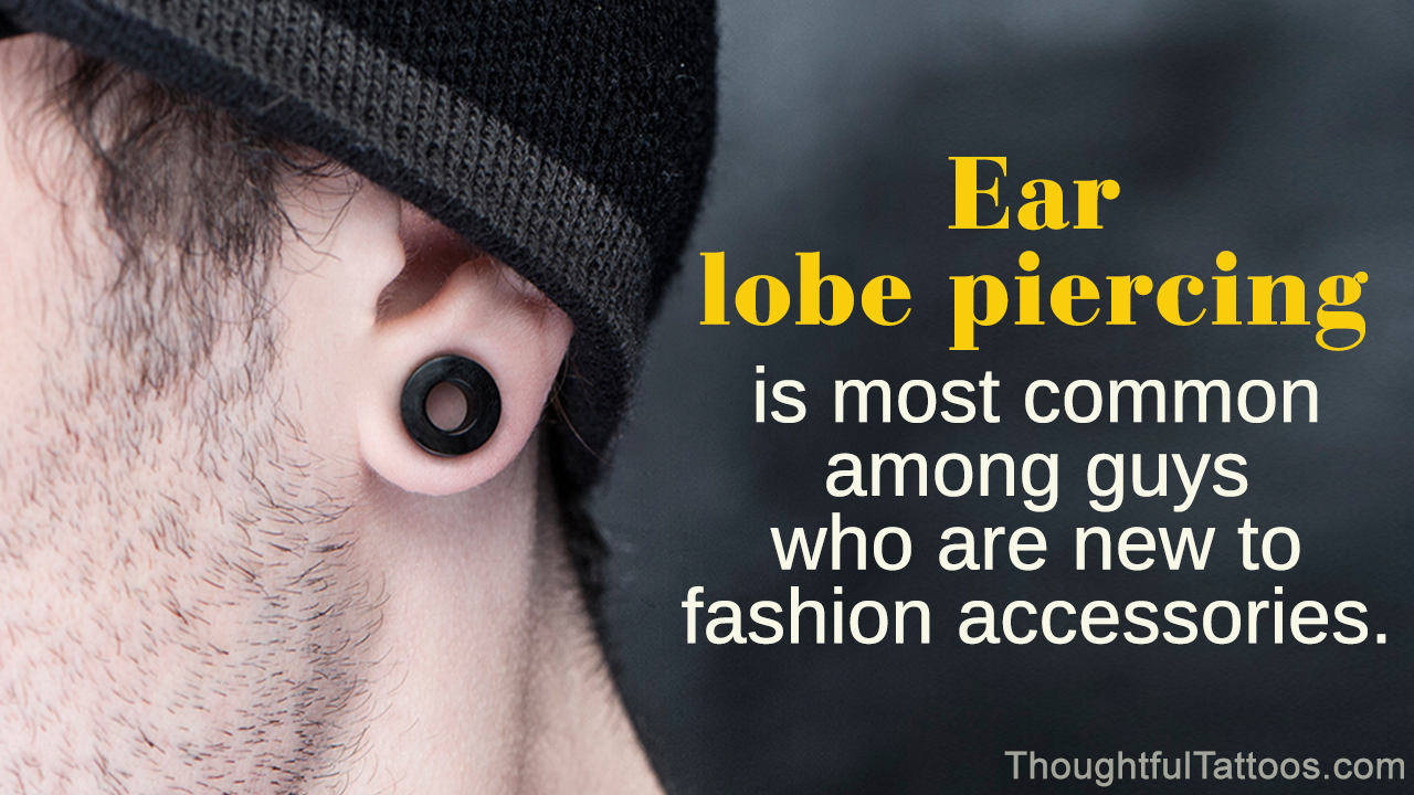 Ear Piercings for Men