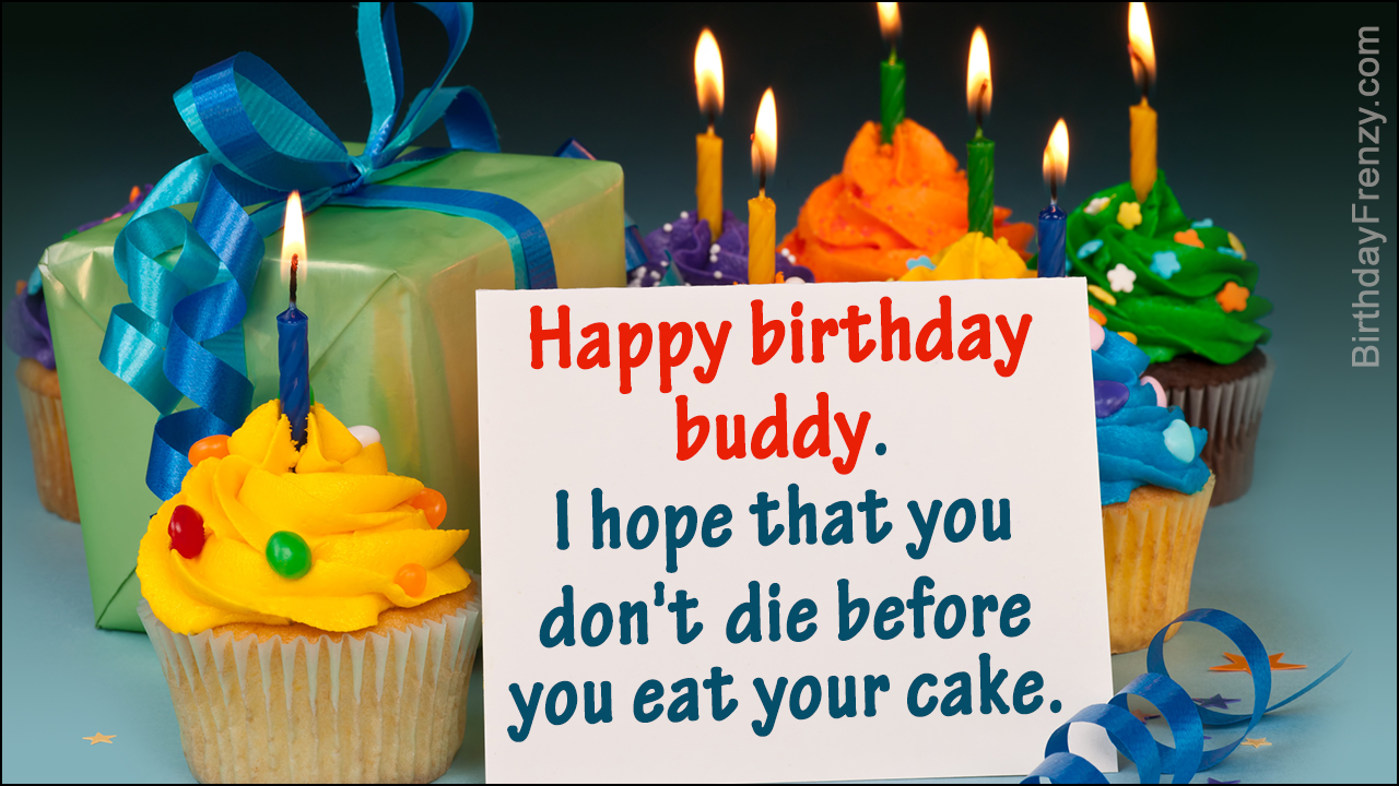 Funny Birthday Messages for Friends