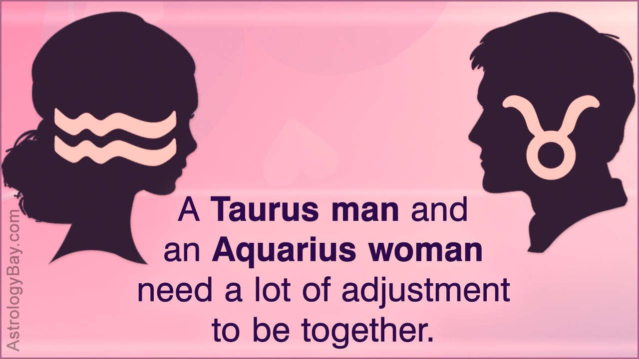 Taurus Man and Aquarius Woman Relationship Compatibility.