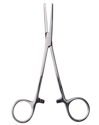 Forceps On A White Background