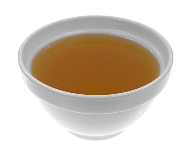 Bowl Of Clear Chicken Broth