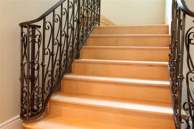 Hardwood Floor Stair