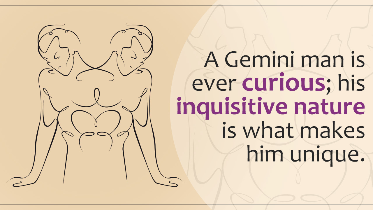 Personality Traits of a Gemini Man - The Way a Gemini Man Thinks