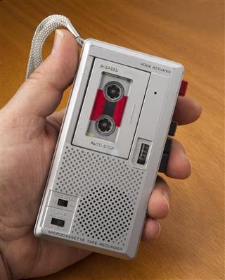 cassette recorder