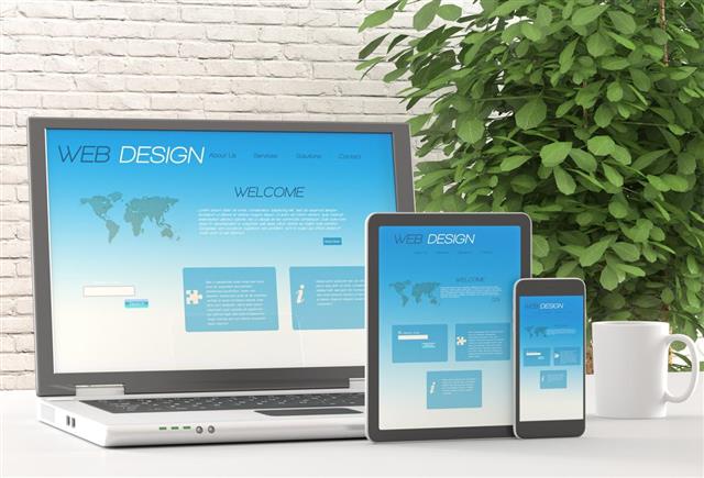 Web Design on Different Devices
