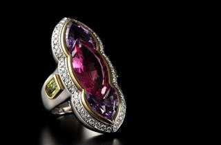 Luxury Ruby Diamond Ring