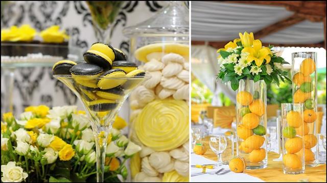 Yellow and Green Spring Wedding Colors