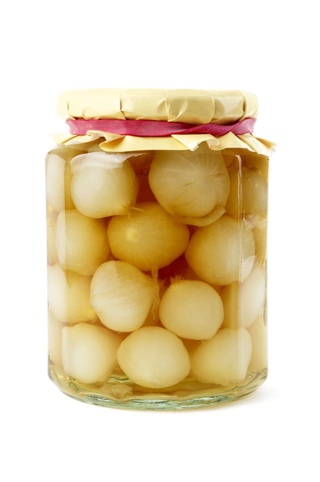 Pickled Onions In Jar