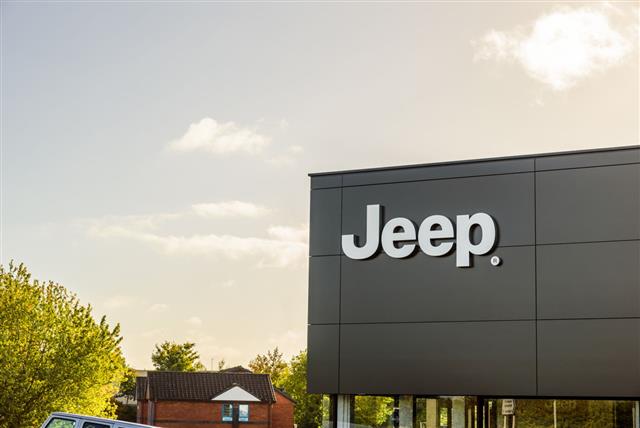 Jeep Logo Sign