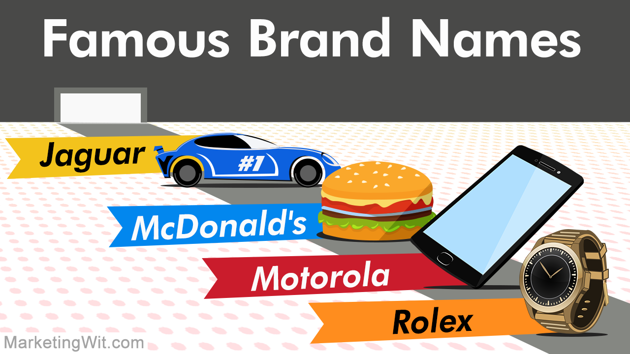 Famous Brand Names