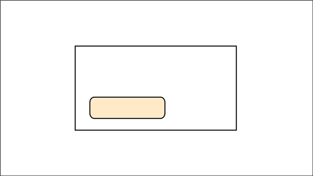 Window Type envelope