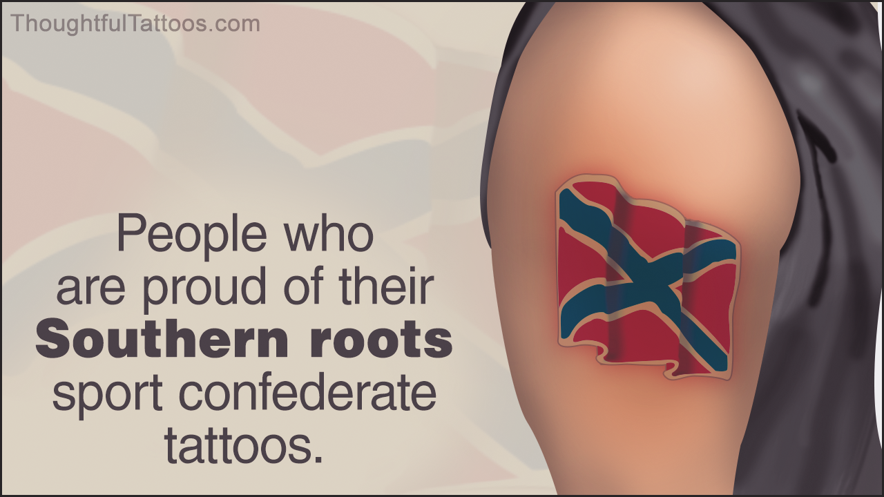 Confederate Flag Tattoos