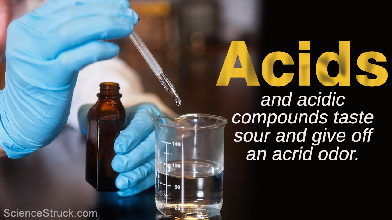 Properties of Acids Science Struck