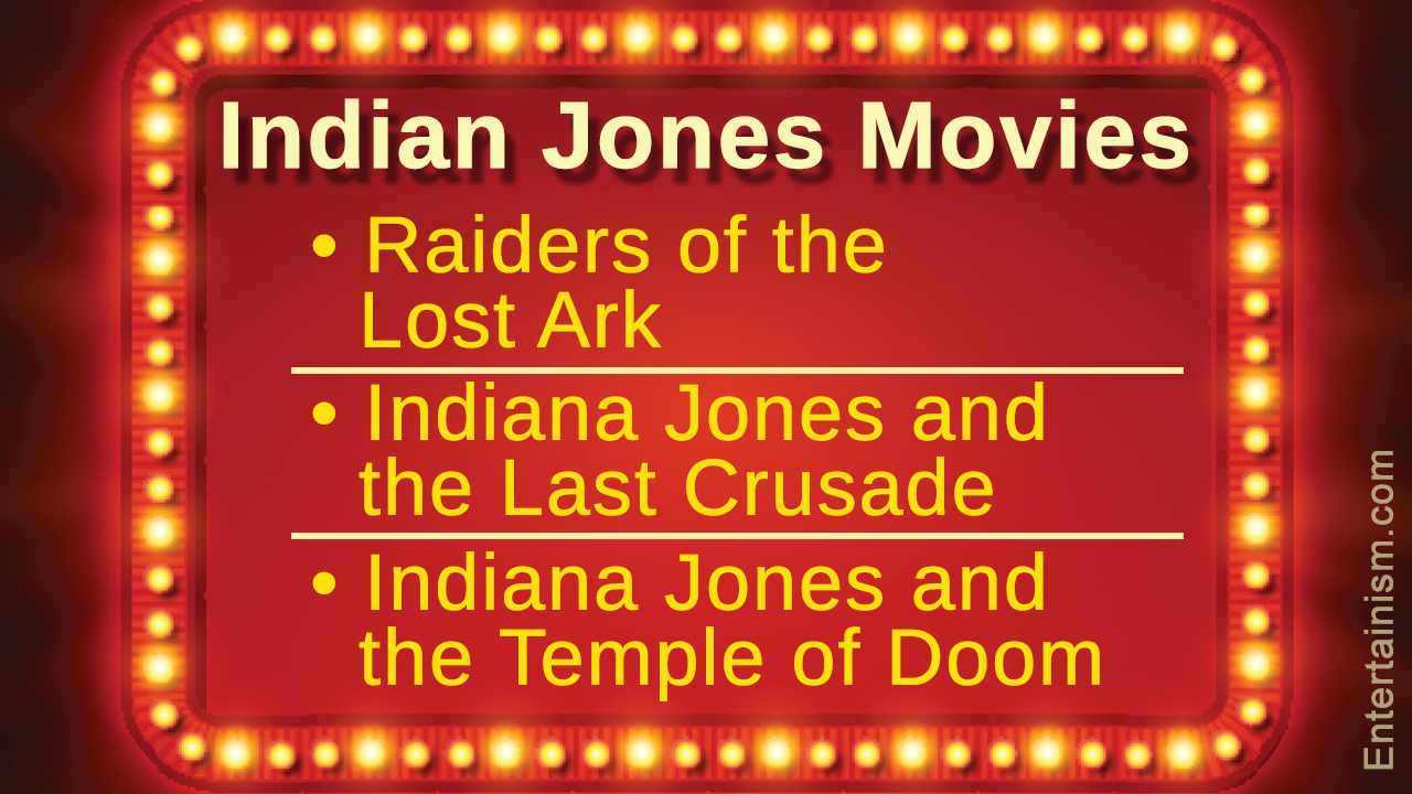 List of Indiana Jones Movies in Chronological Order