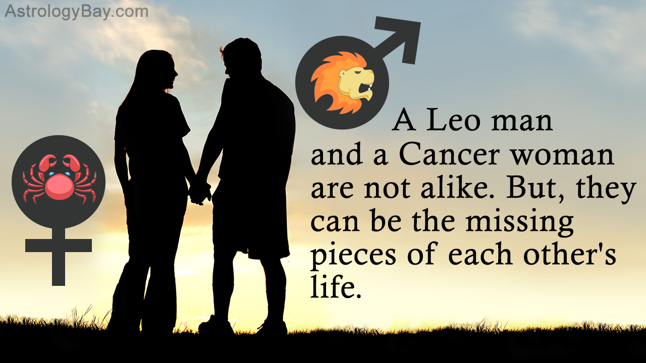 Is a Leo Man Compatible With a Cancer Woman?