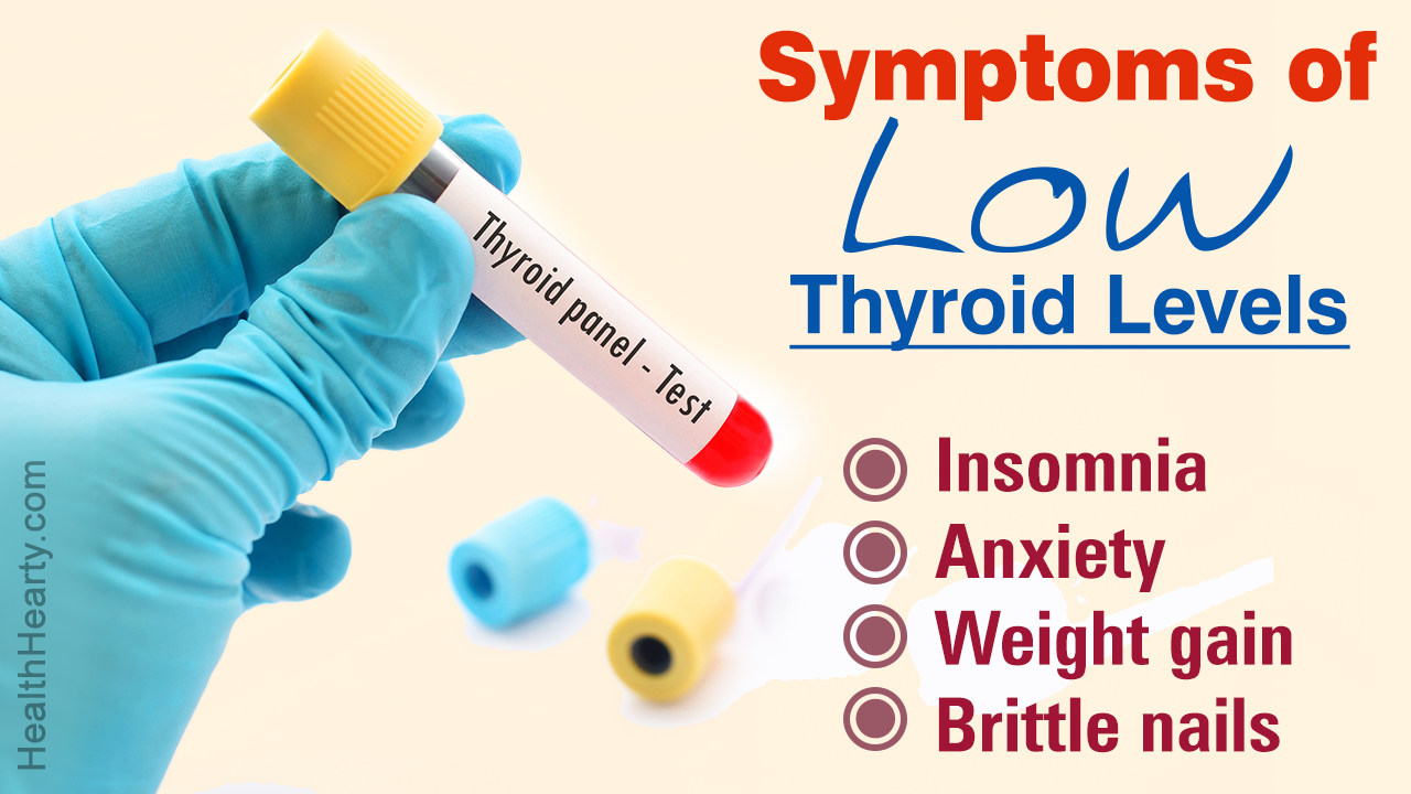 Symptoms of Low Thyroid Levels