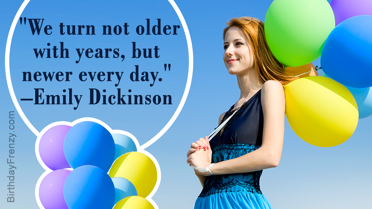 Birthday Quotes for Women
